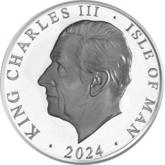 1/2 Angel - Charles III Archangel Michael, Silver