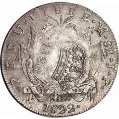 8 Reales - Fernando VII Countermarked Republican Coinage