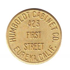 5 Cents - Humboldt Cabinet Co Eureka, California