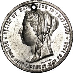 Medal - Victoria Queen`s 81st Birthday