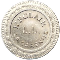 75 centimes à consommer - L'Eclair L. Loubet