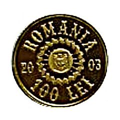 100 Lei History of Gold - The Apahida Eagle