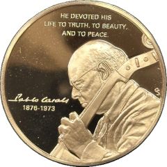 Medal - United Nations International School Pablo Casals