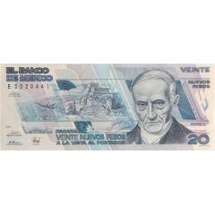 20 Nuevos Pesos