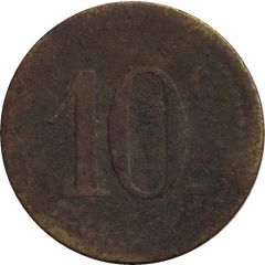 Jeton de commerce 10 centimes