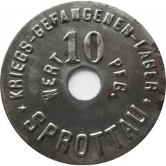 10 Pfennig - Sprottau Kriegs-Gefangenen-Lager