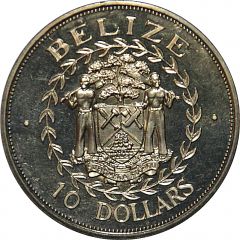 10 Dollars Independence, copper-nickel