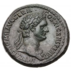 As - Domitian S C, Mars and Victory