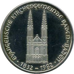 Token - 150 Years Of Protestant Parish Baden-Baden