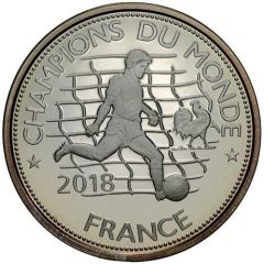 La France championne du Monde 2018 argent