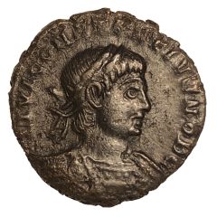 Nummus - Constantius II Two standards, GLORIA EXERCITVS, TRP• or TRS•, Treveri
