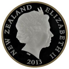 1 Dollar - Elizabeth II 4th Portrait, The Desolation of Smaug
