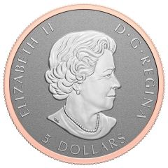 5 Dollars In the name of Elizabeth II, SML fractionnal set, 1 oz
