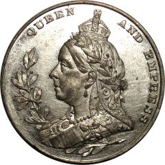 Medal - Victoria Peace & Celebration; S.F. Lane