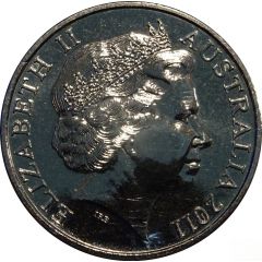 20 Cents - Elizabeth II 4th Portrait - War Historians