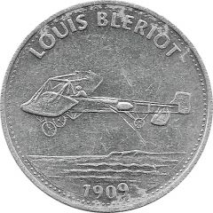 Shell Token - Man in Flight #05 - Louis Bleriot, 1909