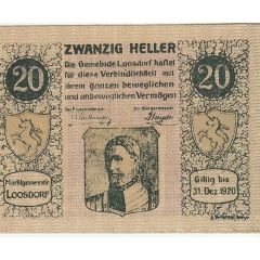 20 Heller Loosdorf