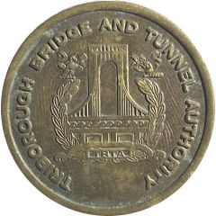 Token - Triborough Bridge and Tunnel Authority Manhattan, New York