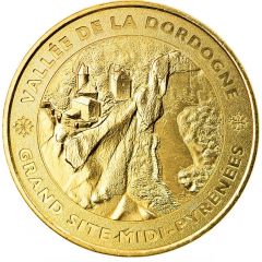 Jeton touristique - Monnaie de Paris - Carennac - Vallée de la Dordogne