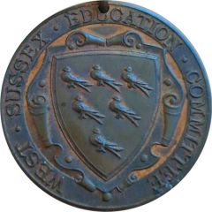 Medal - West Sussex Education Comittee One Year