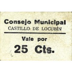 25 Céntimos Castillo de Locubín