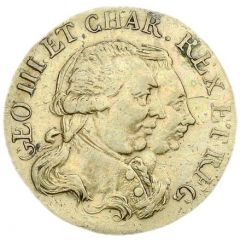Souvenir - George III Patrons of Virtue, large hearts, brass