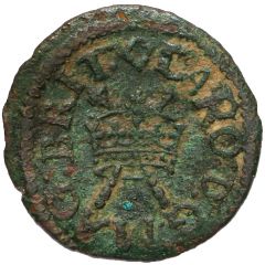 1 Farthing - Charles I Richmond issue, type 1b