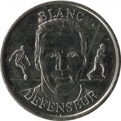 Token - Federation Francaise de Football - Continent Equipe de France Blanc