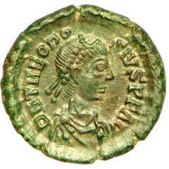 Follis - Theodosius I VICTORIA AVGGG, Siscia