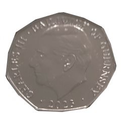 50 Pence - Charles III The Wombles - Wellington, coloured