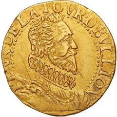 Gold Florin - Henri de la Tour d`Auvergne