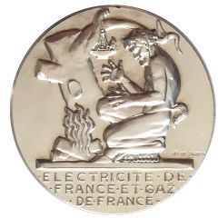 Medal - E.D.F. G.D.F. 25 years