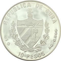 10 Pesos Velero Rayo