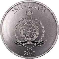 250 Dollars - Charles III Roaring Lion