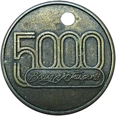 Token - 5000 Boeing Jet Transports
