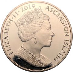 1 Crown - Elizabeth II First man on the moon