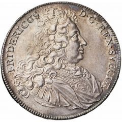1 Riksdaler - Frederick I 2nd portrait