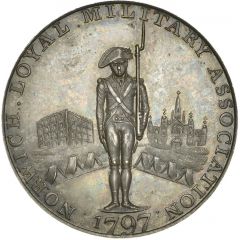 Medal - George III Norwich Loyal Military Association, silver
