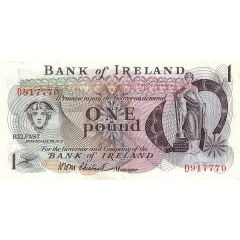 1 Pound Bank of Ireland