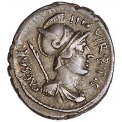 Denarius - Octavian CAESAR III•VIR•R•P•C / SC