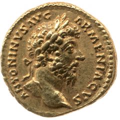 Aureus - Marcus Aurelius P M TR P XVIII IMP II COS III, Victory