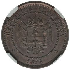 1 Centavo Fuertes Pattern
