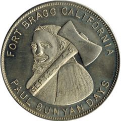 1 Dollar - Paul Bunyan Days Fort Bragg, California