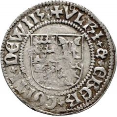 1 Schilling - Eberhard V, Ulrich V and Christian from Baden