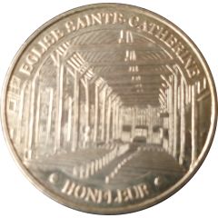 Monnaie de Paris Tourist Token - Honfleur Eglise Sainte-Catherine