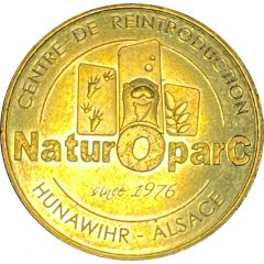 Jeton touristique - Monnaie de Paris - Hunawihr - Alsace