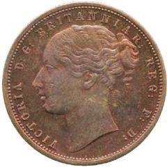 1 Penny - Victoria Cape of Good Hope; Thick Flan