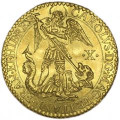 1 Angel - Charles I 1st Coinage