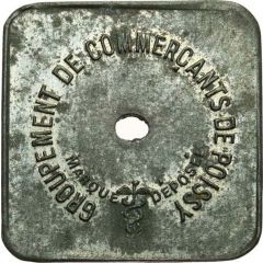50 Centimes - Groupement de Commerçants - Poissy [78]