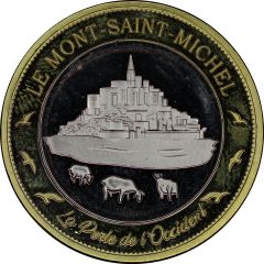 Jeton touristique - Mont Saint Michel
